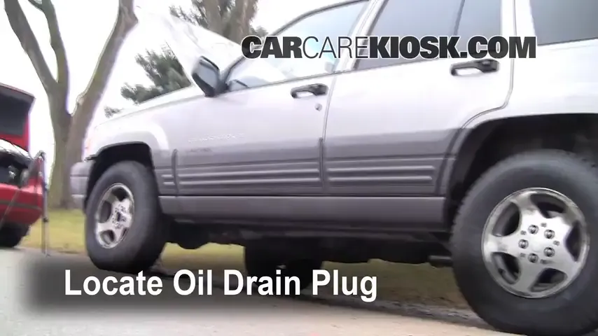 1998 Jeep Grand Cherokee TSi 4.0L 6 Cyl. Oil Change Oil and Oil Filter